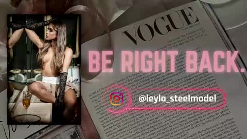INSTA leylasteel model         online show from June 5, 2026, 3:29 pm
