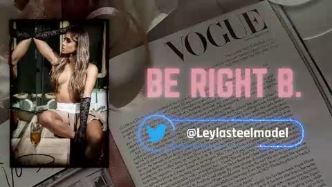 INSTA leylasteel model         online show from August 7, 2026, 4:09 pm