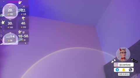 Liiam Luna online show from September 23, 2025, 9:23 am