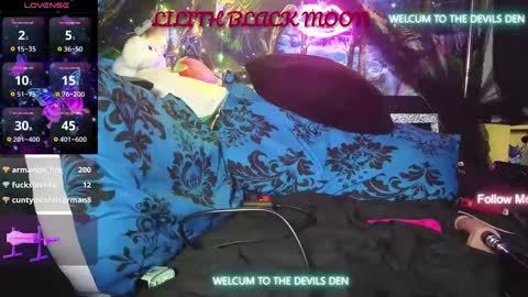 lilithblackmoon369 online show from January 5, 2025, 9:48 am