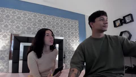 Snapshot of lillith_and_mike chatting on February 21, 2025, 2:38 pm Lillith and Mike online show from February 21, 2025, 2:38 pm