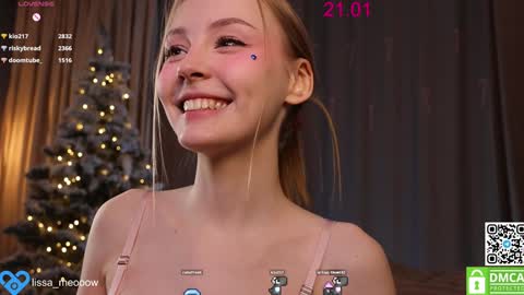 Snapshot of lissa_meooow chatting on January 21, 2025, 12:50 pm your Liza again. Next stream Dec. 1 at 2 or 3 GMT online show from January 21, 2025, 12:50 pm