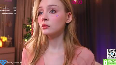 Snapshot of lissa_meooow chatting on March 8, 2025, 7:27 am your Liza again. Next stream Dec. 1 at 2 or 3 GMT online show from March 8, 2025, 7:27 am