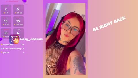 Lissy online show from January 12, 2025, 9:29 pm