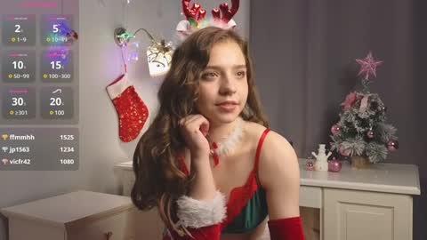 Hello there im Amelia Im new here Lets have fun online show from December 25, 2024, 9:13 am
