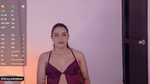 Snapshot of lizzywindsor chatting on February 11, 2026, 12:10 pm lizzywindsor online show from February 11, 2026, 12:10 pm