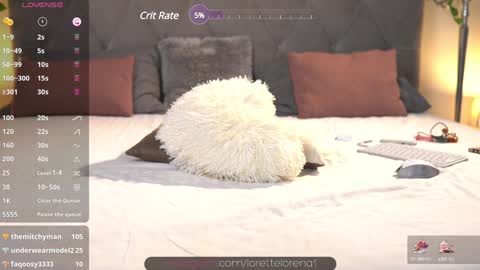 Snapshot of lorettelorenaa chatting on February 7, 2025, 11:24 pm LoretteLorena online show from February 7, 2025, 11:24 pm