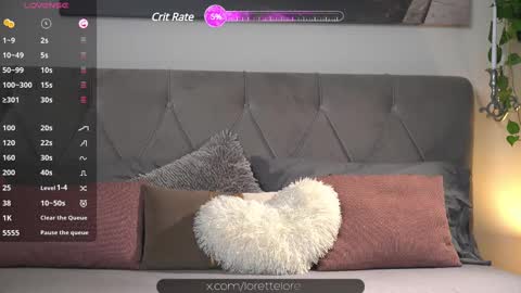 Snapshot of lorettelorenaa chatting on February 13, 2025, 8:13 pm LoretteLorena online show from February 13, 2025, 8:13 pm