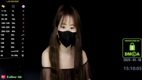 Snapshot of lovely_asahi chatting on January 18, 2025, 7:07 am lovely asahi online show from January 18, 2025, 7:07 am