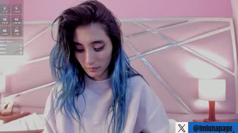 Luna Page online show from January 20, 2025, 12:25 am