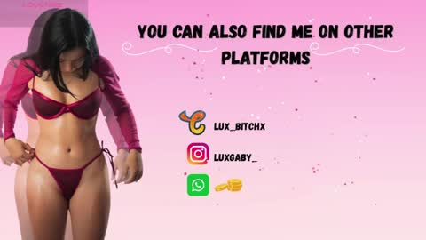 lux_bitchx online show from May 31, 2026, 3:47 am