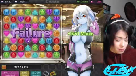 Snapshot of luxxxthefox chatting on January 29, 2025, 9:23 am LuxxxTheFox online show from January 29, 2025, 9:23 am