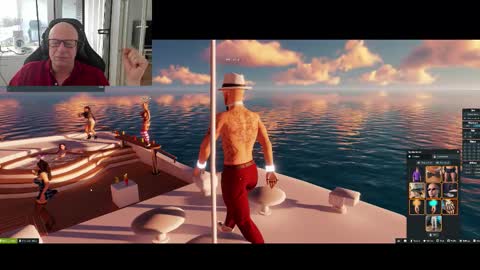 Snapshot of machinegun3dx chatting on October 8, 2025, 3:31 pm Andy online show from October 8, 2025, 3:31 pm