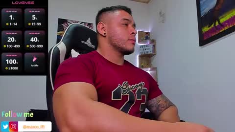 Snapshot of marco_diaz1 chatting on February 10, 2025, 11:45 pm Marco Diaz online show from February 10, 2025, 11:45 pm