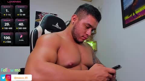 Snapshot of marco_diaz1 chatting on February 21, 2025, 1:33 am Marco Diaz online show from February 21, 2025, 1:33 am