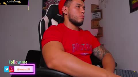 Snapshot of marco_diaz1 chatting on February 1, 2026, 12:20 am Marco Diaz online show from February 1, 2026, 12:20 am