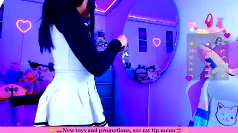 Snapshot of marcy_neko chatting on June 24, 2026, 12:15 pm Marceline online show from June 24, 2026, 12:15 pm