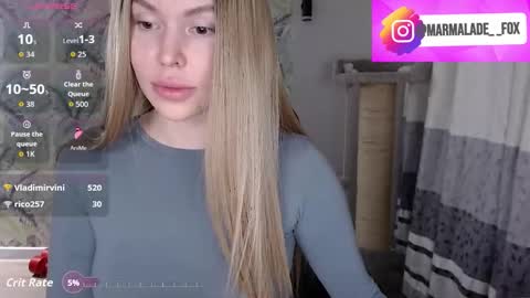 Marmalade Fox online show from February 16, 2026, 5:42 pm