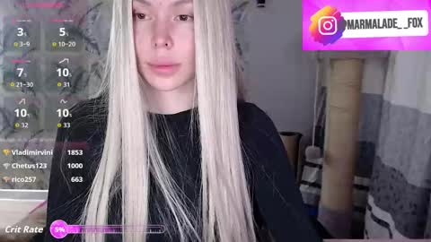 Marmalade Fox online show from March 12, 2026, 4:35 pm