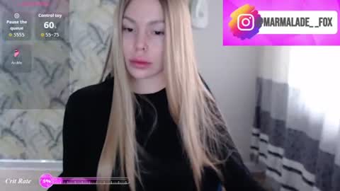 Snapshot of marmalade_fox chatting on July 20, 2026, 9:12 am Marmalade Fox online show from July 20, 2026, 9:12 am