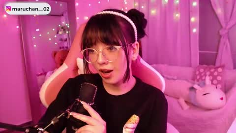 Snapshot of maru_chan_ chatting on February 8, 2025, 2:04 am INSTAGRAM Maruchan 02 online show from February 8, 2025, 2:04 am