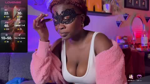 Snapshot of maskedmuse111 chatting on January 14, 2025, 12:43 am Mistress Jasmine NEXT STREAM 1129 7PM CST online show from January 14, 2025, 12:43 am