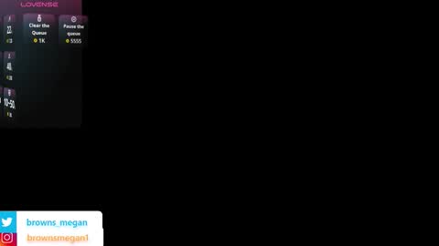 Megan  online show from September 27, 2025, 2:44 pm