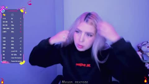 Megan rose online show from April 8, 2026, 3:50 am