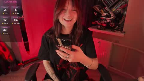 Snapshot of melante_s chatting on March 16, 2026, 11:09 pm Ash online show from March 16, 2026, 11:09 pm