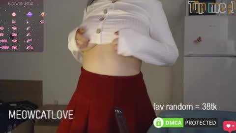 Snapshot of meowcatlove chatting on January 21, 2025, 4:05 pm meowcatlove online show from January 21, 2025, 4:05 pm