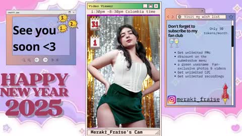Snapshot of meraki_fraise chatting on January 13, 2025, 1:13 am online show from January 13, 2025, 1:13 am