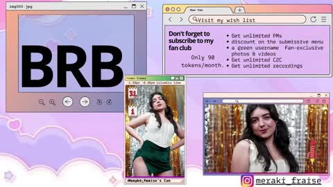 Snapshot of meraki_fraise chatting on January 20, 2025, 6:53 pm online show from January 20, 2025, 6:53 pm