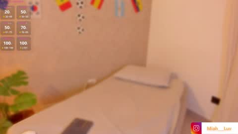 Snapshot of miah_luv chatting on July 13, 2026, 6:55 pm Miah online show from July 13, 2026, 6:55 pm