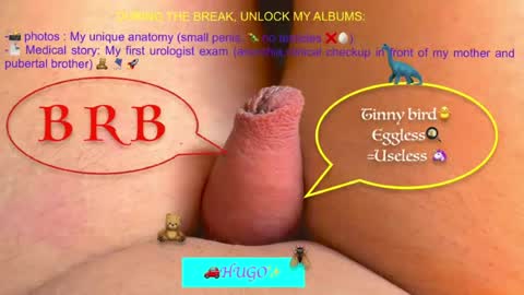 Snapshot of micropenis10cm chatting on August 8, 2026, 12:57 am tinypenis online show from August 8, 2026, 12:57 am