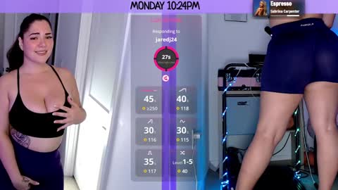 Snapshot of milavalentinax chatting on January 7, 2025, 3:24 am Mila Valentina online show from January 7, 2025, 3:24 am
