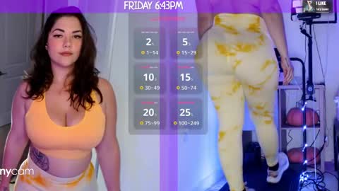 Snapshot of milavalentinax chatting on February 21, 2025, 11:43 pm Mila Valentina online show from February 21, 2025, 11:43 pm