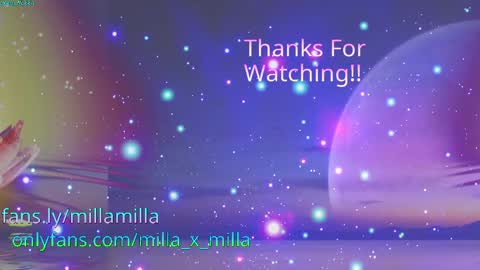milla_milla online show from March 27, 2026, 8:26 am