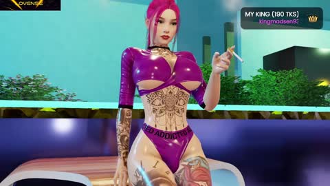 Snapshot of milu_verse chatting on February 5, 2025, 8:35 pm Milu online show from February 5, 2025, 8:35 pm