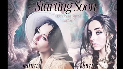 Hera  Tethra Bathtub stream  20k followers  Ask about our custom videos3 online show from February 6, 2025, 2:26 pm