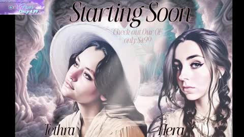 Hera  Tethra Bathtub stream  20k followers  Ask about our custom videos3 online show from February 20, 2025, 1:40 pm