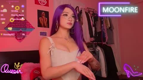 Snapshot of moonfiredance chatting on June 5, 2026, 8:09 am Nicky online show from June 5, 2026, 8:09 am