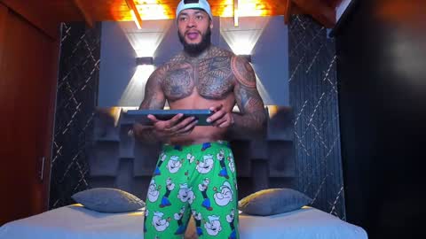 Snapshot of muscle_man19 chatting on December 7, 2024, 12:41 am Nick online show from December 7, 2024, 12:41 am