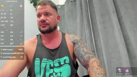 MuscleMonster31 online show from February 9, 2025, 6:54 am