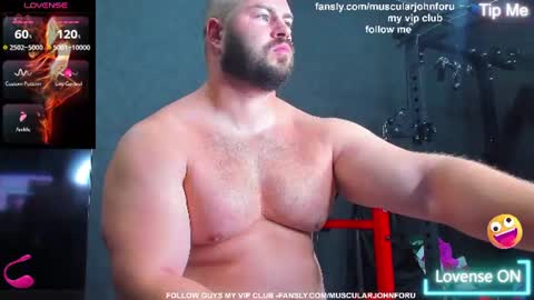 Snapshot of muscularjohnforu chatting on June 19, 2026, 8:29 am click icon for peach online show from June 19, 2026, 8:29 am