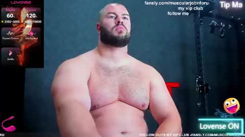 Snapshot of muscularjohnforu chatting on July 16, 2026, 7:25 am click icon for peach online show from July 16, 2026, 7:25 am