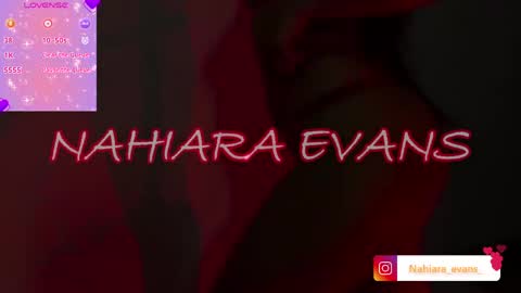 NAHIARA EVANS online show from April 29, 2026, 9:46 am
