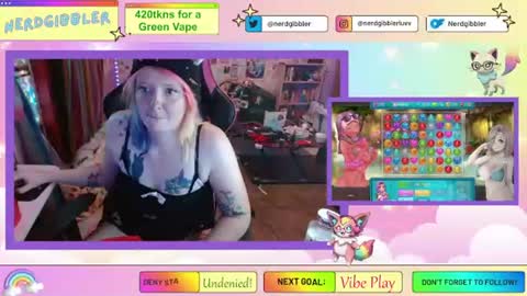 Snapshot of nerdgibbler chatting on July 8, 2026, 3:27 pm NerdGibbler online show from July 8, 2026, 3:27 pm