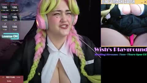 Wishs Playground online show from February 15, 2026, 4:42 am