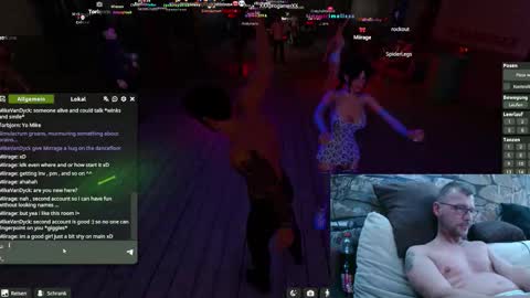 Snapshot of nighthawk28 chatting on March 11, 2026, 7:31 pm MikeVanDyck online show from March 11, 2026, 7:31 pm