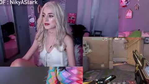 Snapshot of nikyastark chatting on July 2, 2026, 3:23 am Niky A Stark online show from July 2, 2026, 3:23 am